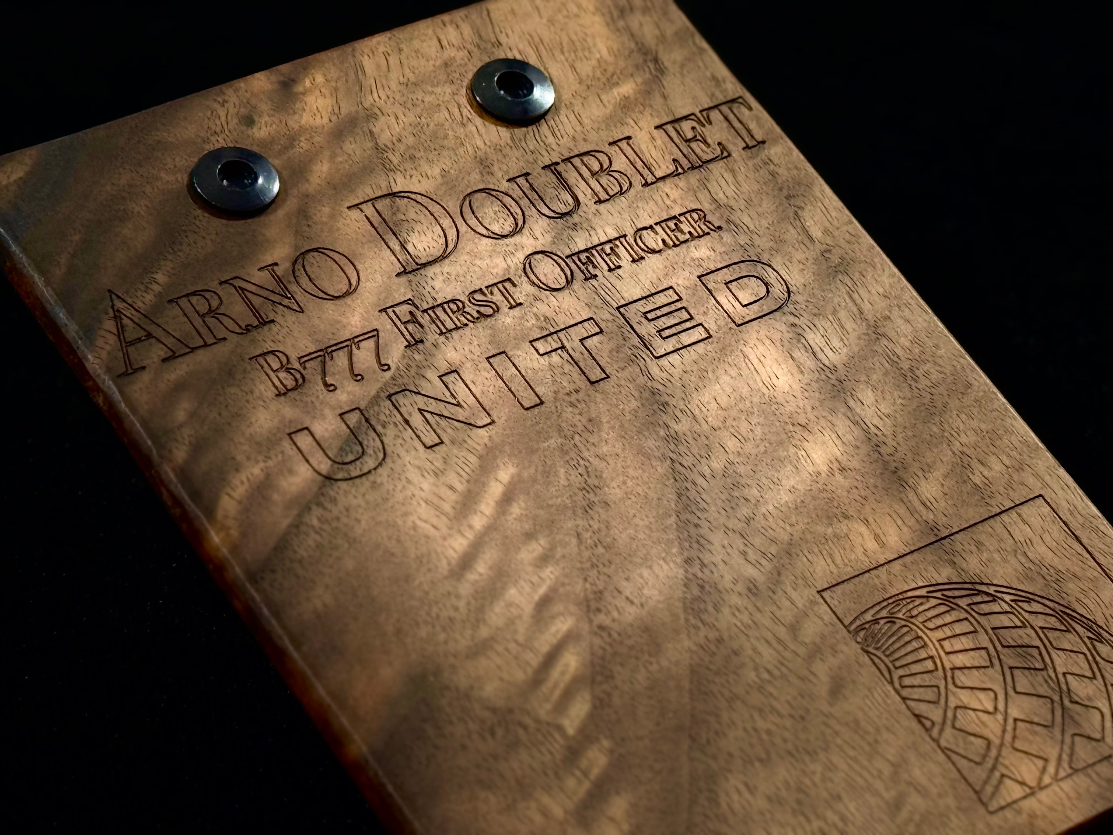Mini Wood Clipboard