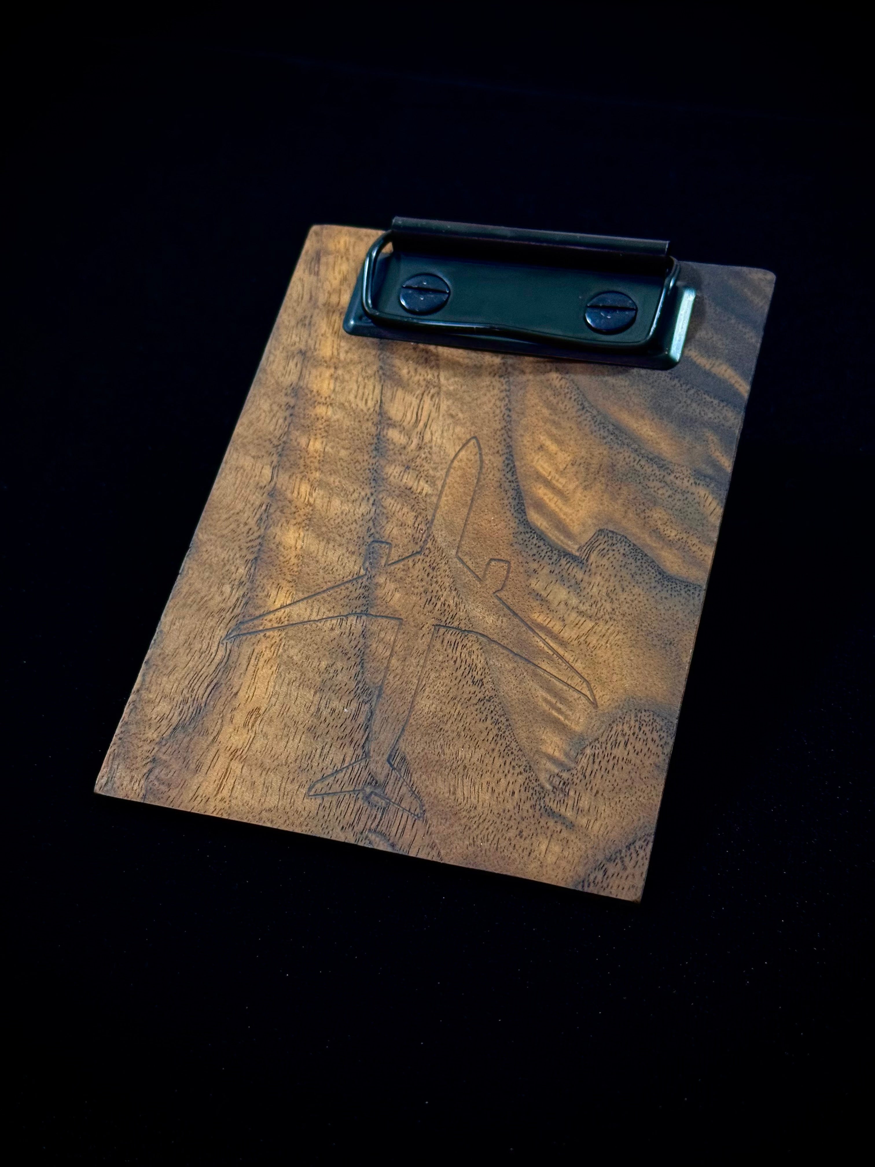 Mini Wood Clipboard